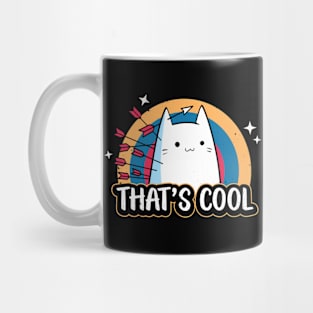 That's Cool - cute cartoony cat Mug